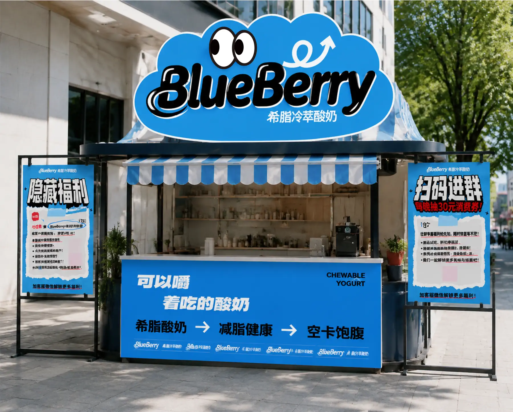 BlueBerry 希腊冷萃酸奶 项目页面 22